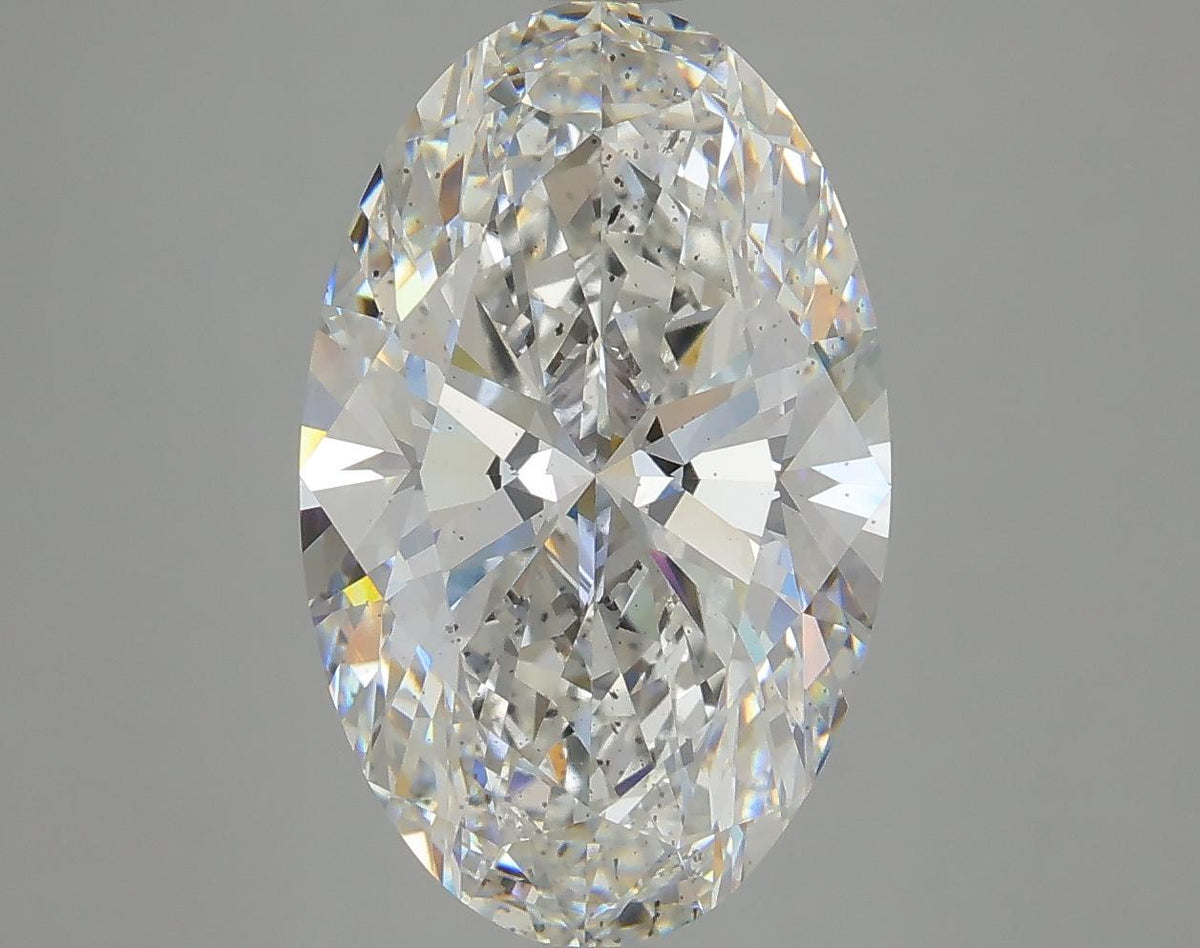 4.72 Carat Oval Shaped Excellent Cut SI1 IGI Certified Lab Grown Diamond