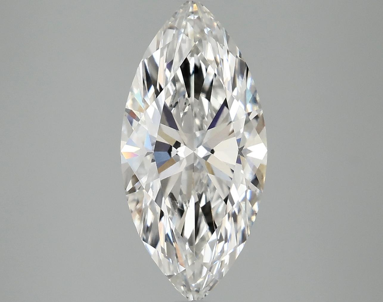 3.02 Carat Marquise Shaped Excellent Cut VS1 IGI Certified Lab Grown Diamond