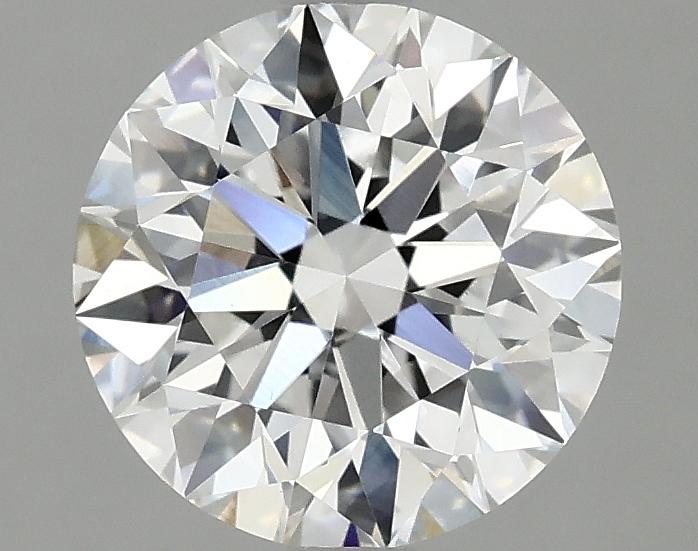 2.03 Carat Round Shaped Excellent Cut VVS2 IGI Certified Lab Grown Diamond