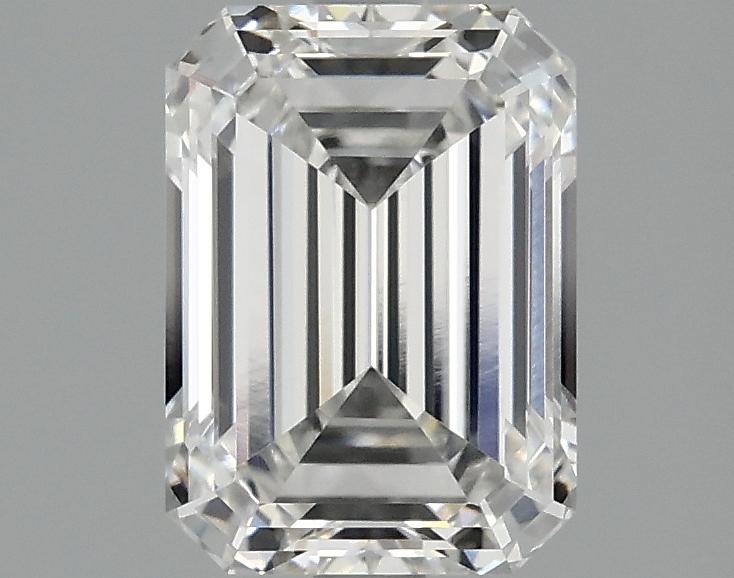 2.05 Carat Emerald Shaped Excellent Cut VVS2 IGI Certified Lab Grown Diamond
