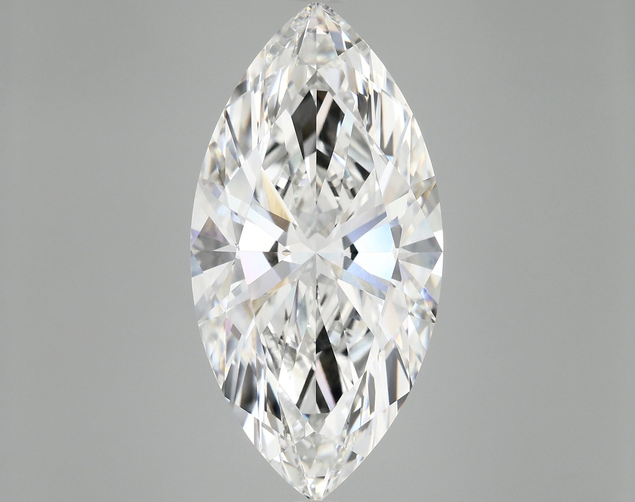 11.04 Carat Marquise Shaped Ideal Cut VVS2 IGI Certified Lab Grown Diamond