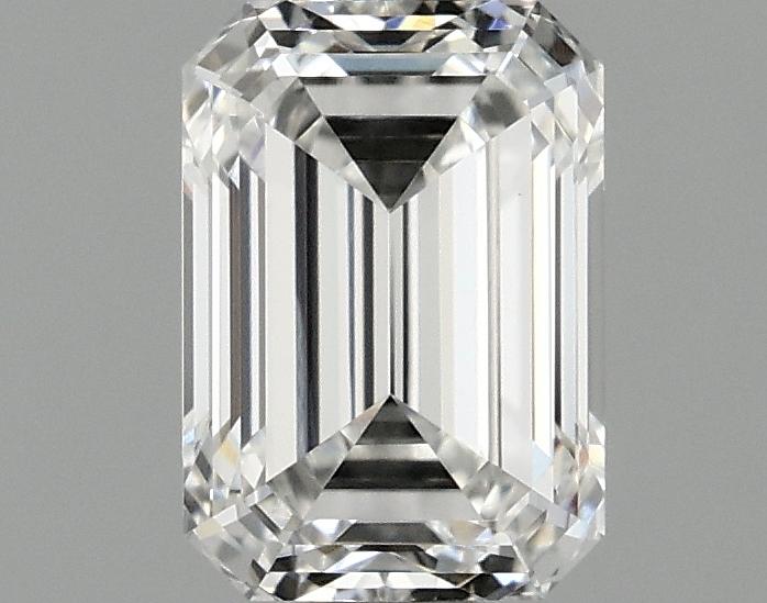 1.07 Carat Emerald Shaped Ideal Cut VVS2 IGI Certified Lab Grown Diamond