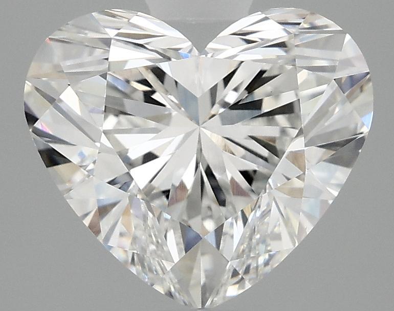 2.98 Carat Heart Shaped Ideal Cut VS1 IGI Certified Lab Grown Diamond