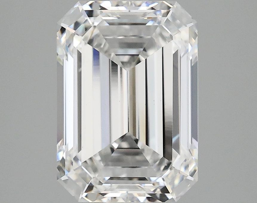 2.98 Carat Emerald Shaped Ideal Cut VS1 IGI Certified Lab Grown Diamond