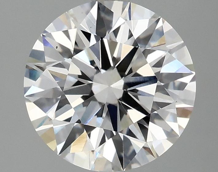 2.06 Carat Round Shaped Ideal Cut VS2 IGI Certified Lab Grown Diamond