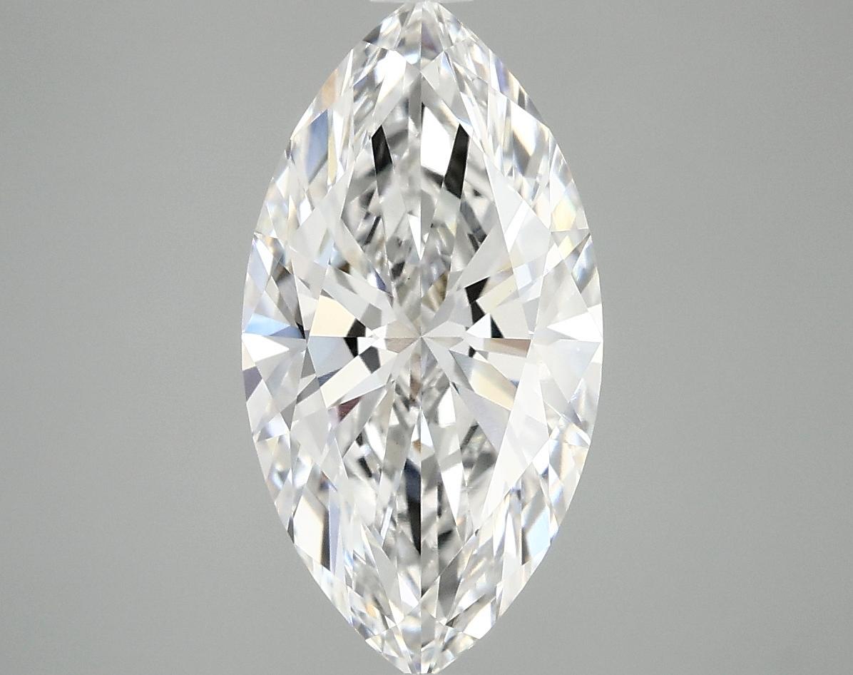 2.98 Carat Marquise Shaped Excellent Cut VVS2 IGI Certified Lab Grown Diamond