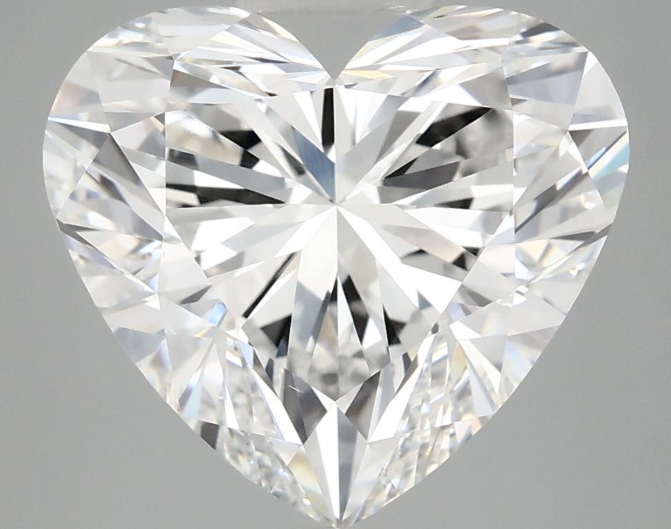 5.97 Carat Heart Shaped Ideal Cut VS2 IGI Certified Lab Grown Diamond