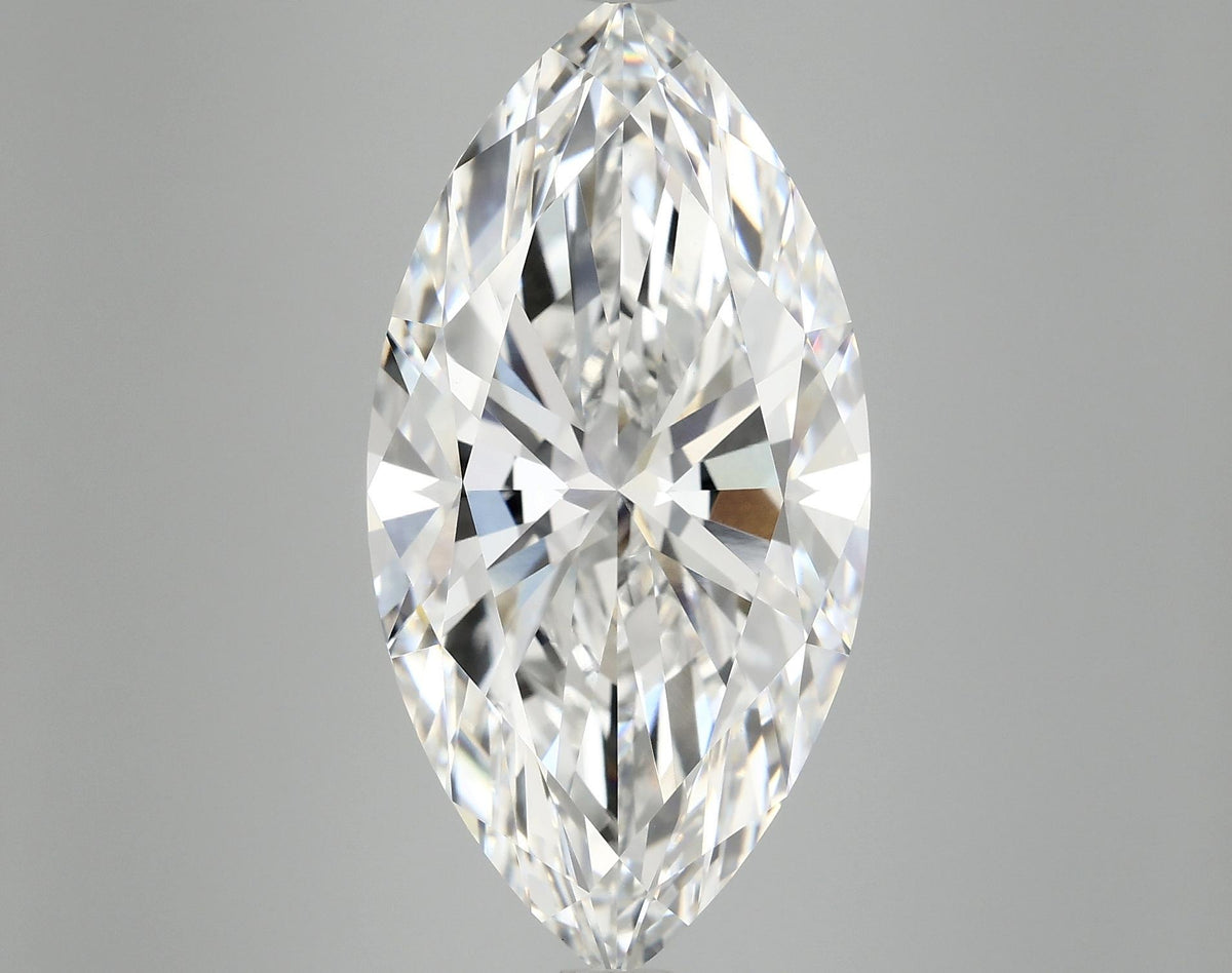 10.9 Carat Marquise Shaped Ideal Cut VVS2 IGI Certified Lab Grown Diamond