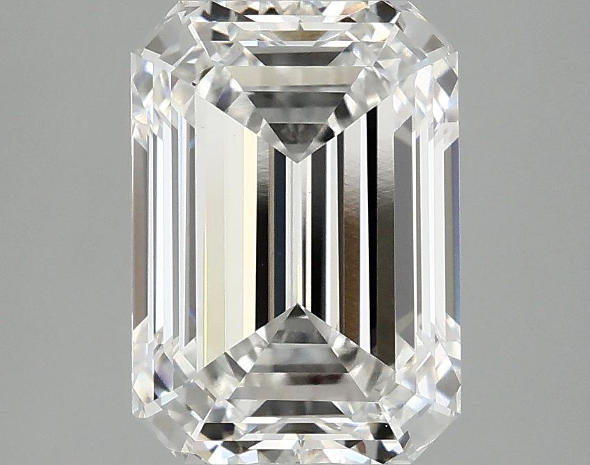 3.08 Carat Emerald Shaped Ideal Cut VS1 IGI Certified Lab Grown Diamond