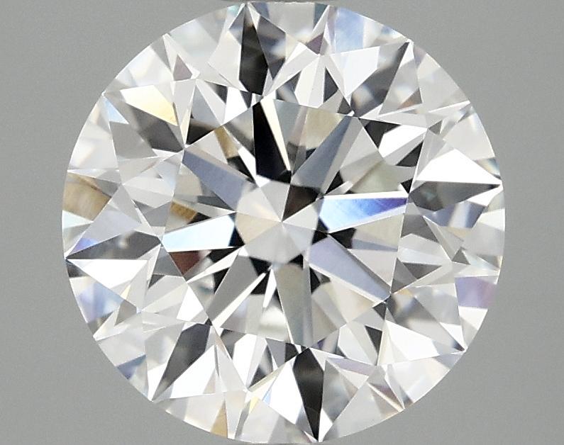 3.09 Carat Round Shaped Excellent Cut VVS2 IGI Certified Lab Grown Diamond