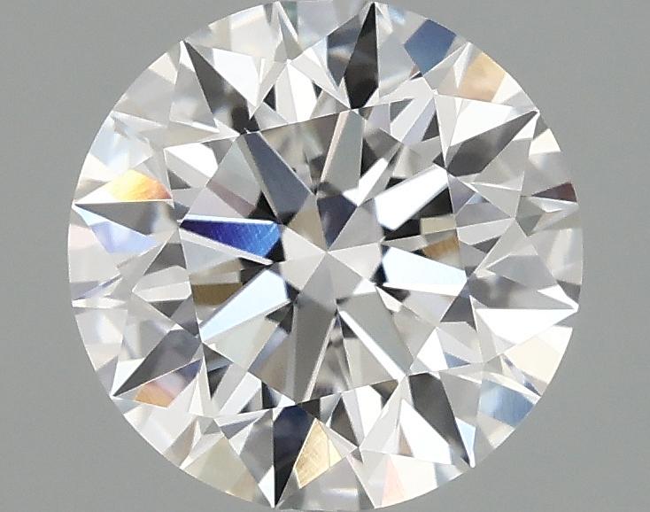 1.58 Carat Round Shaped Ideal Cut VVS2 IGI Certified Lab Grown Diamond