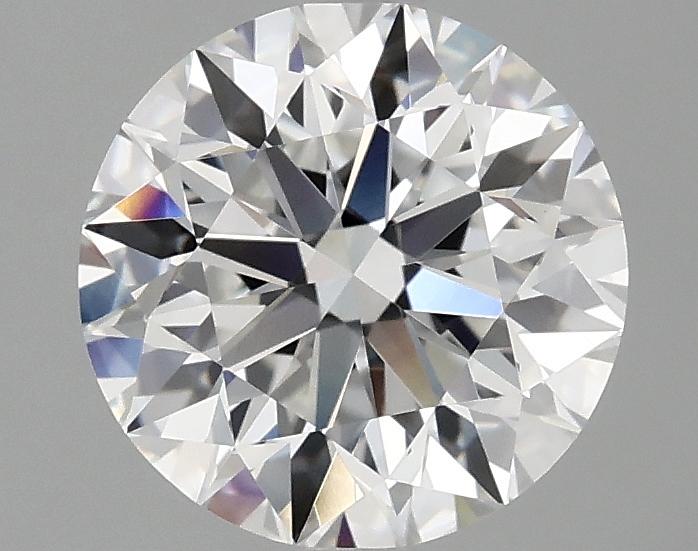 2.07 Carat Round Shaped Excellent Cut VVS2 IGI Certified Lab Grown Diamond