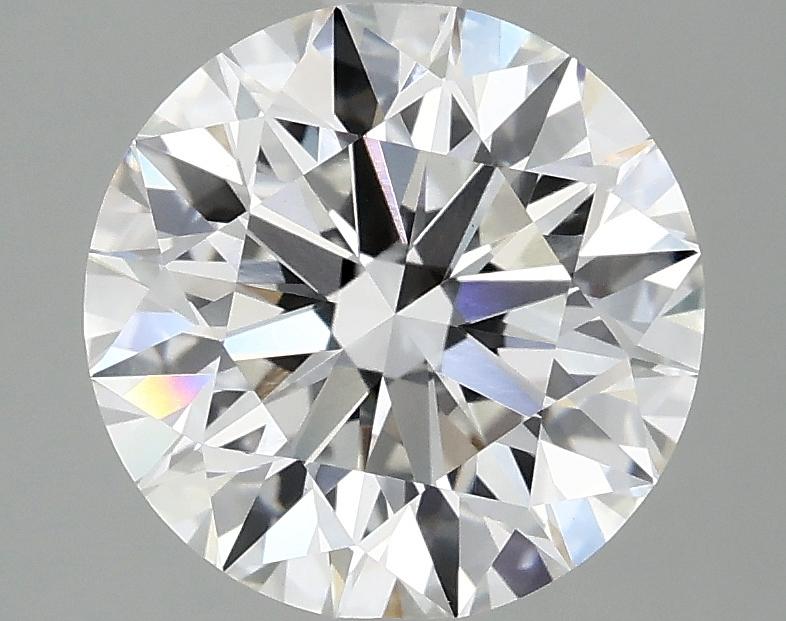 3.02 Carat Round Shaped Excellent Cut VVS2 IGI Certified Lab Grown Diamond