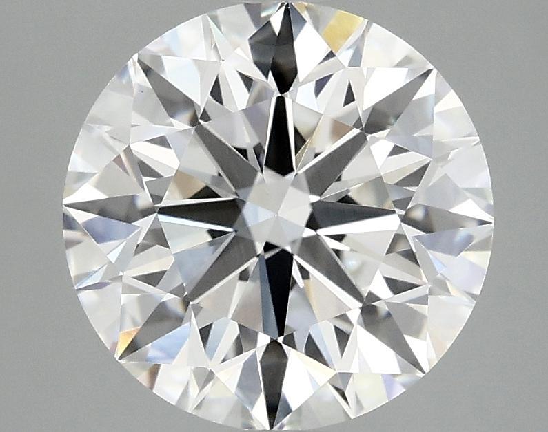 3.09 Carat Round Shaped Excellent Cut VVS2 IGI Certified Lab Grown Diamond
