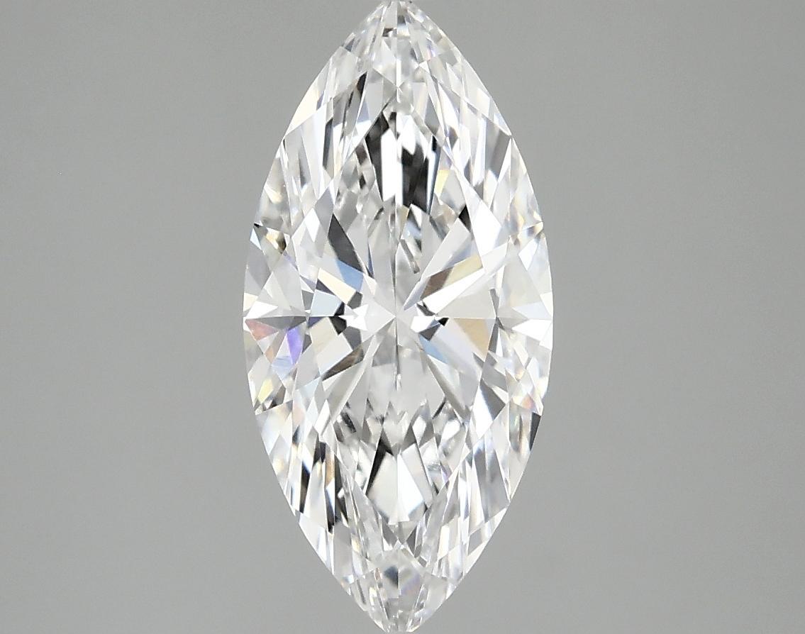 1.87 Carat Marquise Shaped Excellent Cut VVS2 IGI Certified Lab Grown Diamond
