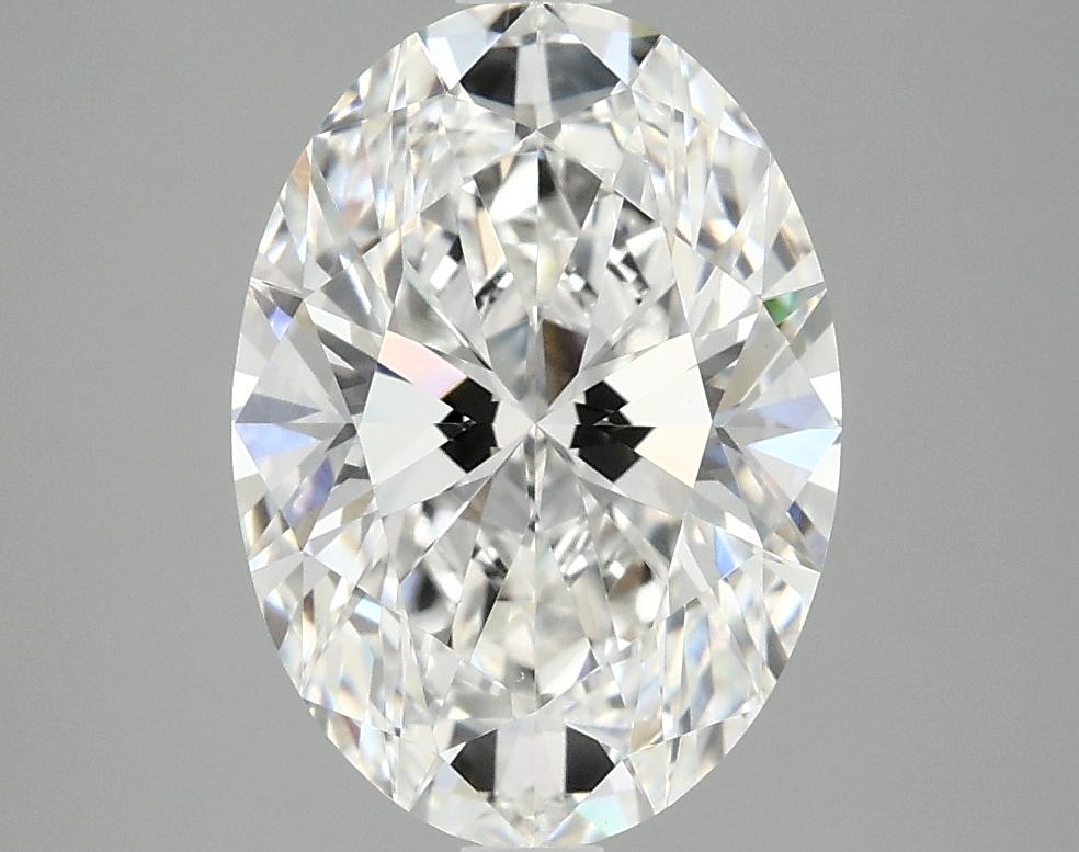3.08 Carat Oval Shaped Ideal Cut VVS2 IGI Certified Lab Grown Diamond