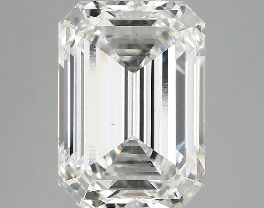 3.47 Carat Emerald Shaped Ideal Cut VS1 IGI Certified Lab Grown Diamond