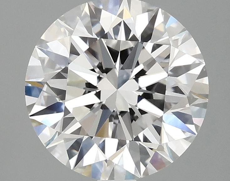 2.54 Carat Round Shaped Excellent Cut VVS2 IGI Certified Lab Grown Diamond