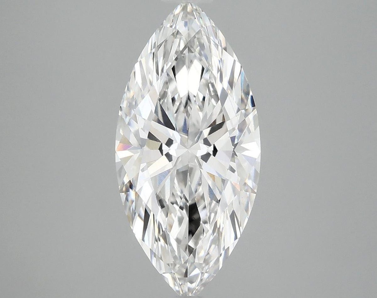 2.87 Carat Marquise Shaped Excellent Cut VS1 IGI Certified Lab Grown Diamond
