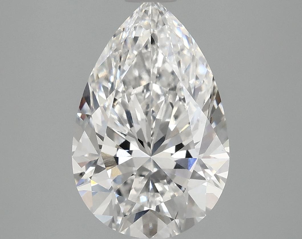 3.04 Carat Pear Shaped Excellent Cut VS1 IGI Certified Lab Grown Diamond