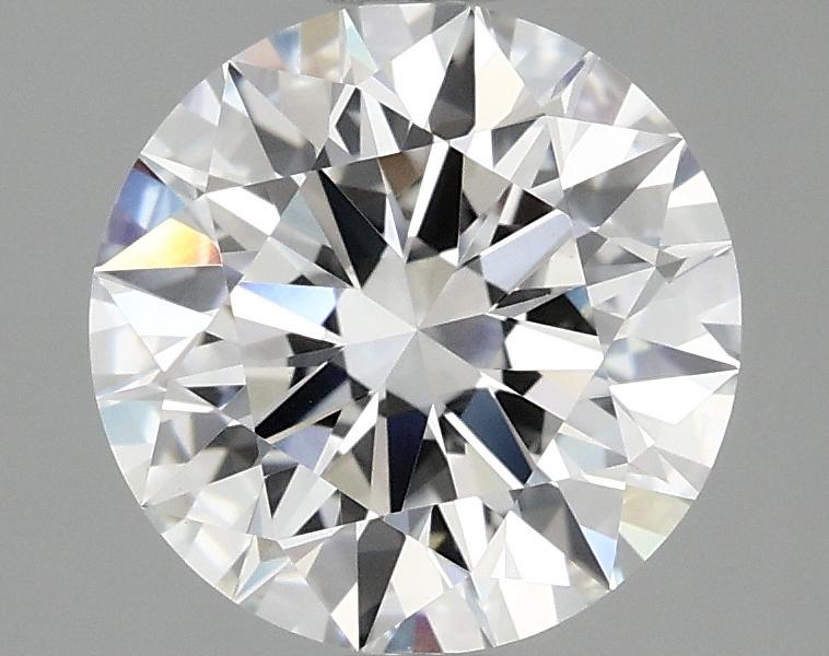 2.57 Carat Round Shaped Ideal Cut VVS2 IGI Certified Lab Grown Diamond