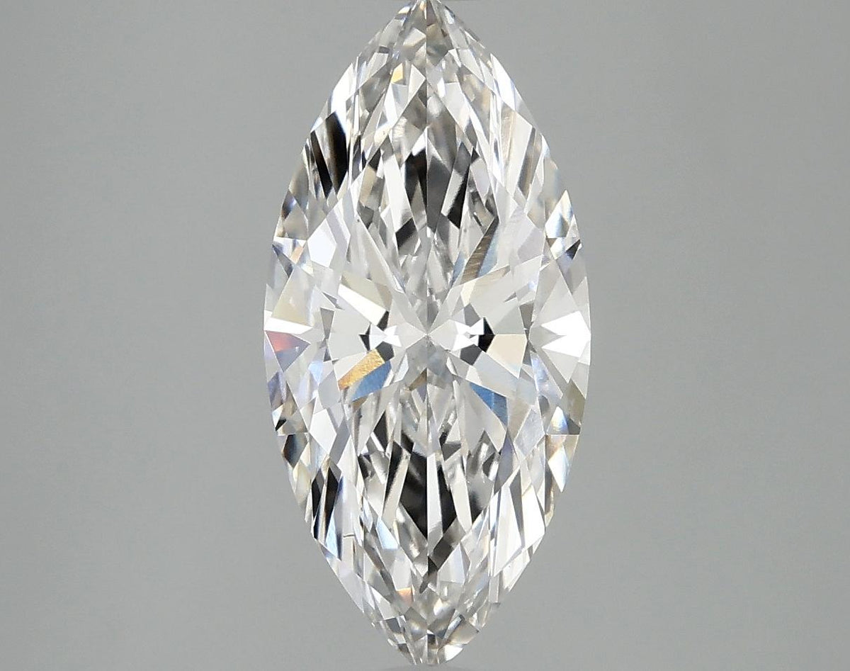 2.4 Carat Marquise Shaped Excellent Cut VS1 IGI Certified Lab Grown Diamond