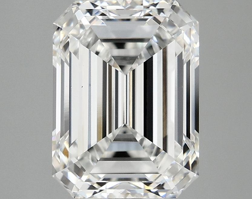 3.09 Carat Emerald Shaped Excellent Cut VS1 IGI Certified Lab Grown Diamond