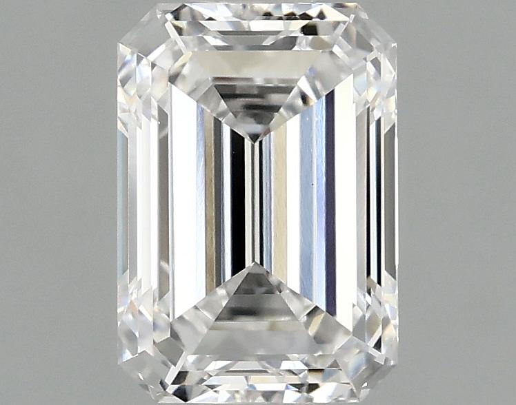 1.09 Carat Emerald Shaped Ideal Cut VVS2 IGI Certified Lab Grown Diamond