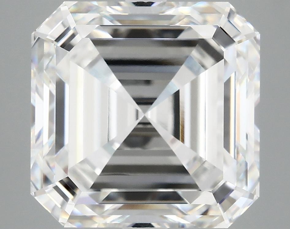 8.07 Carat Asscher Shaped Ideal Cut VVS2 IGI Certified Lab Grown Diamond