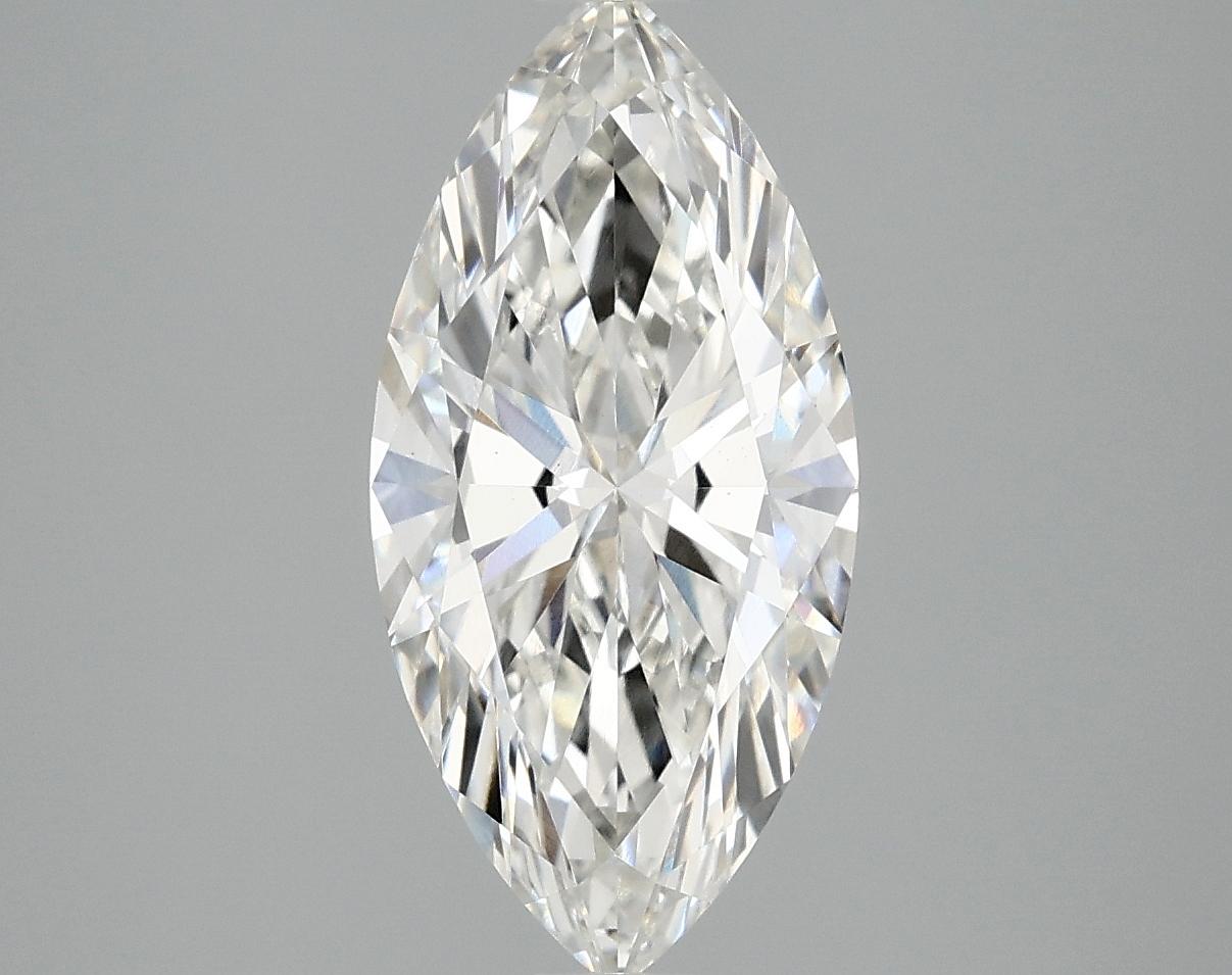 2.53 Carat Marquise Shaped Excellent Cut VS1 IGI Certified Lab Grown Diamond