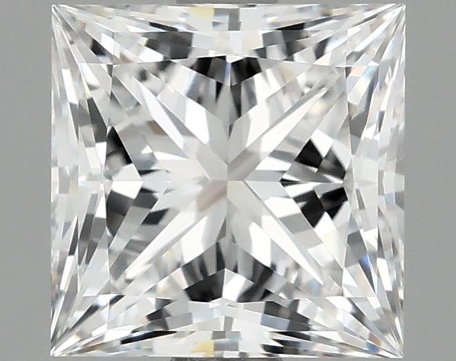 1.56 Carat Princess Shaped Ideal Cut VVS2 IGI Certified Lab Grown Diamond