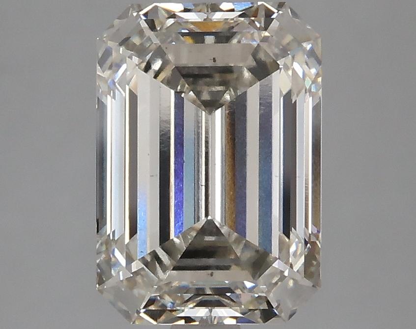 2.97 Carat Emerald Shaped Ideal Cut VS2 IGI Certified Lab Grown Diamond