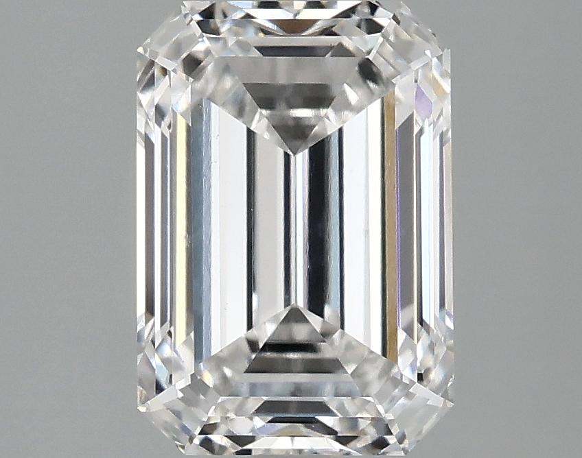 3.01 Carat Emerald Shaped Ideal Cut VS1 IGI Certified Lab Grown Diamond