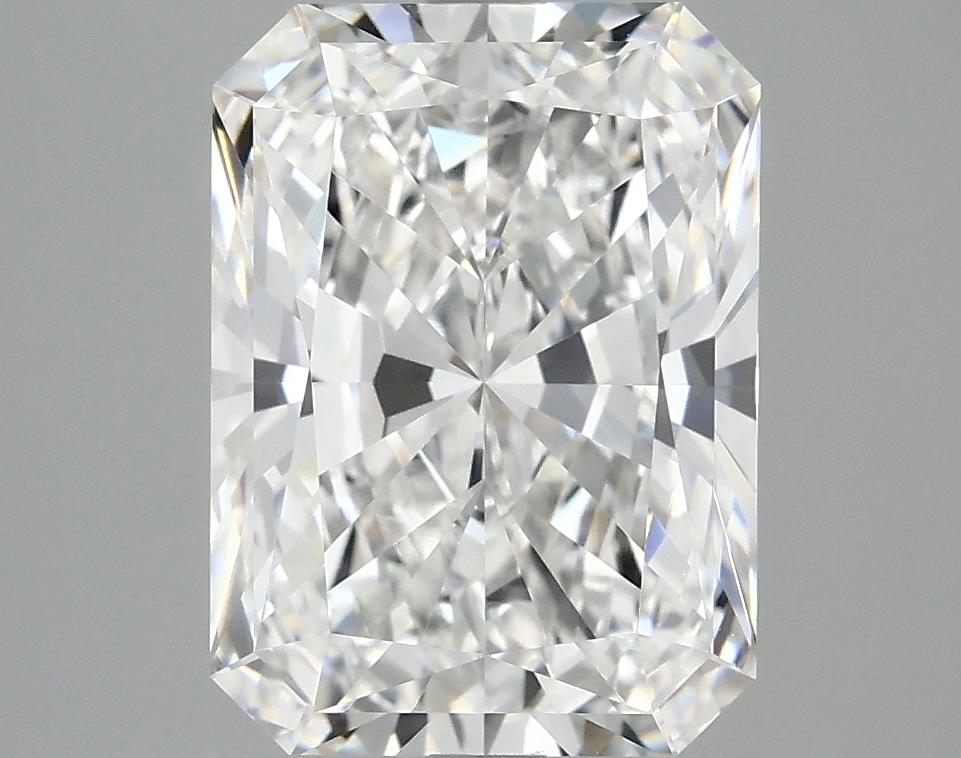 4.19 Carat Radiant Shaped Excellent Cut VVS2 IGI Certified Lab Grown Diamond