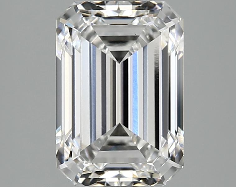 3.01 Carat Emerald Shaped Ideal Cut VS1 IGI Certified Lab Grown Diamond