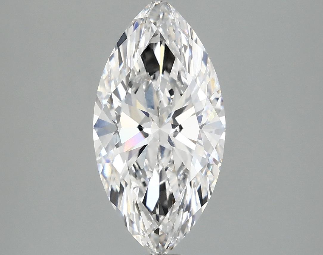 2.03 Carat Marquise Shaped Ideal Cut VVS2 IGI Certified Lab Grown Diamond