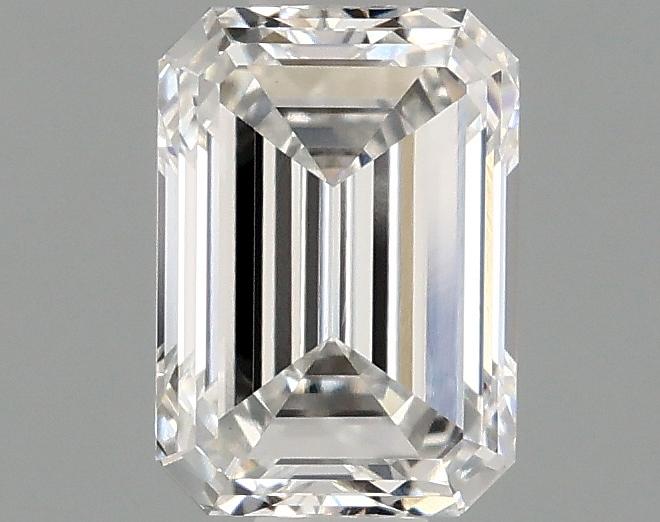 0.96 Carat Emerald Shaped Ideal Cut VVS2 IGI Certified Lab Grown Diamond