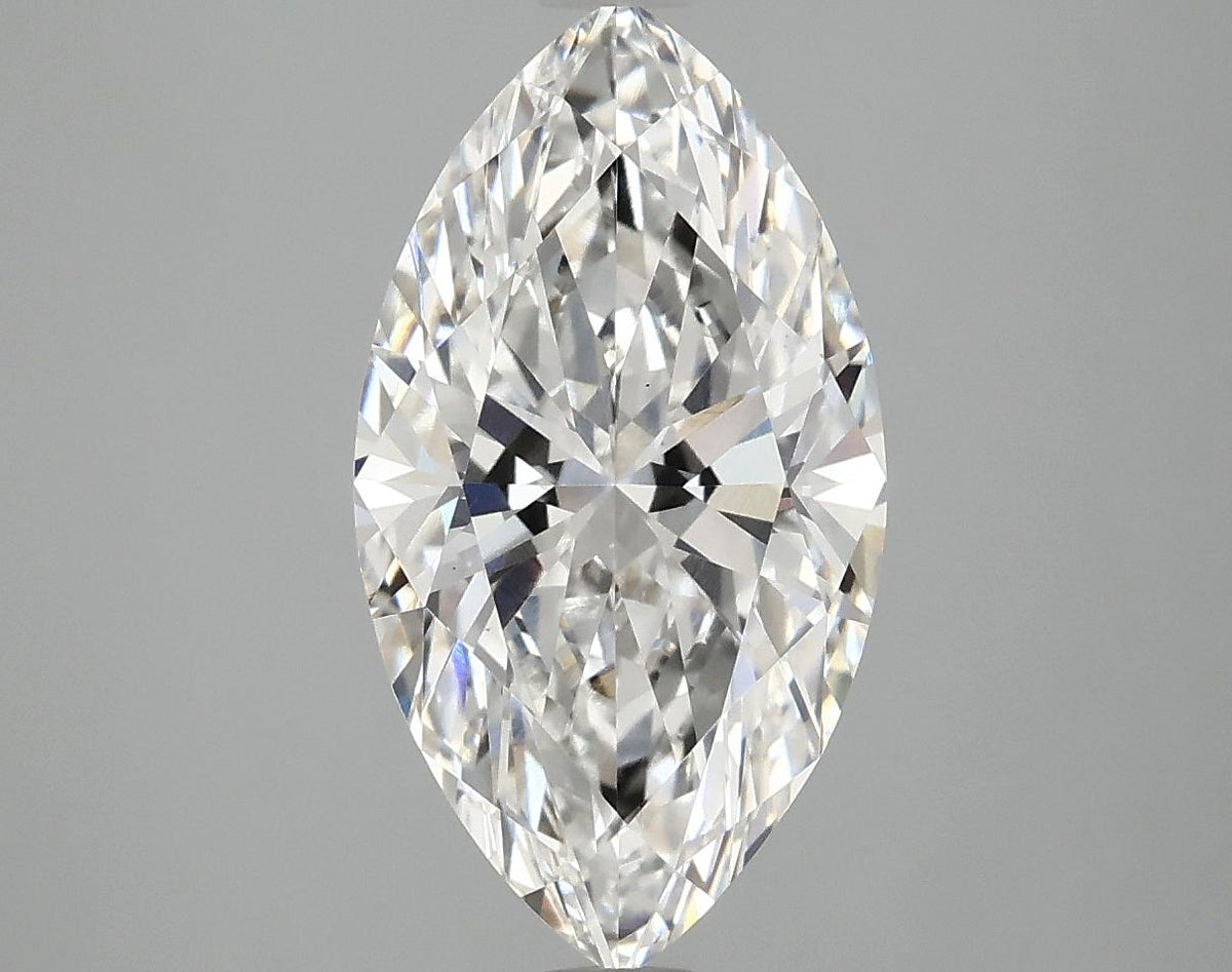 3.07 Carat Marquise Shaped Excellent Cut VS1 IGI Certified Lab Grown Diamond