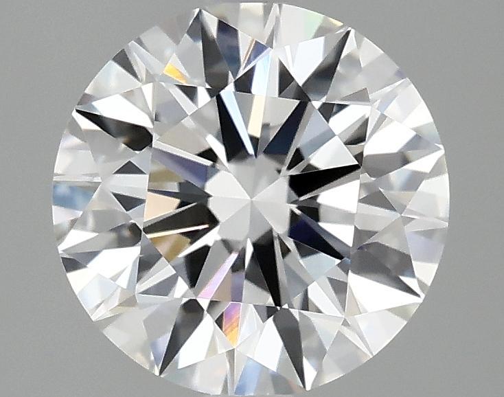 2.5 Carat Round Shaped Ideal Cut VVS2 IGI Certified Lab Grown Diamond