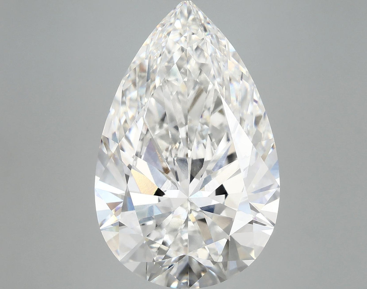 10.01 Carat Pear Shaped Ideal Cut VVS2 IGI Certified Lab Grown Diamond