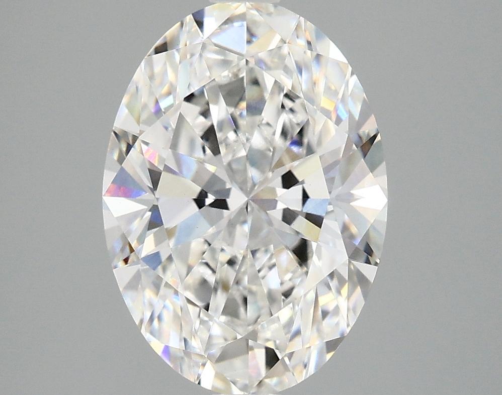 3.06 Carat Oval Shaped Ideal Cut VVS2 IGI Certified Lab Grown Diamond
