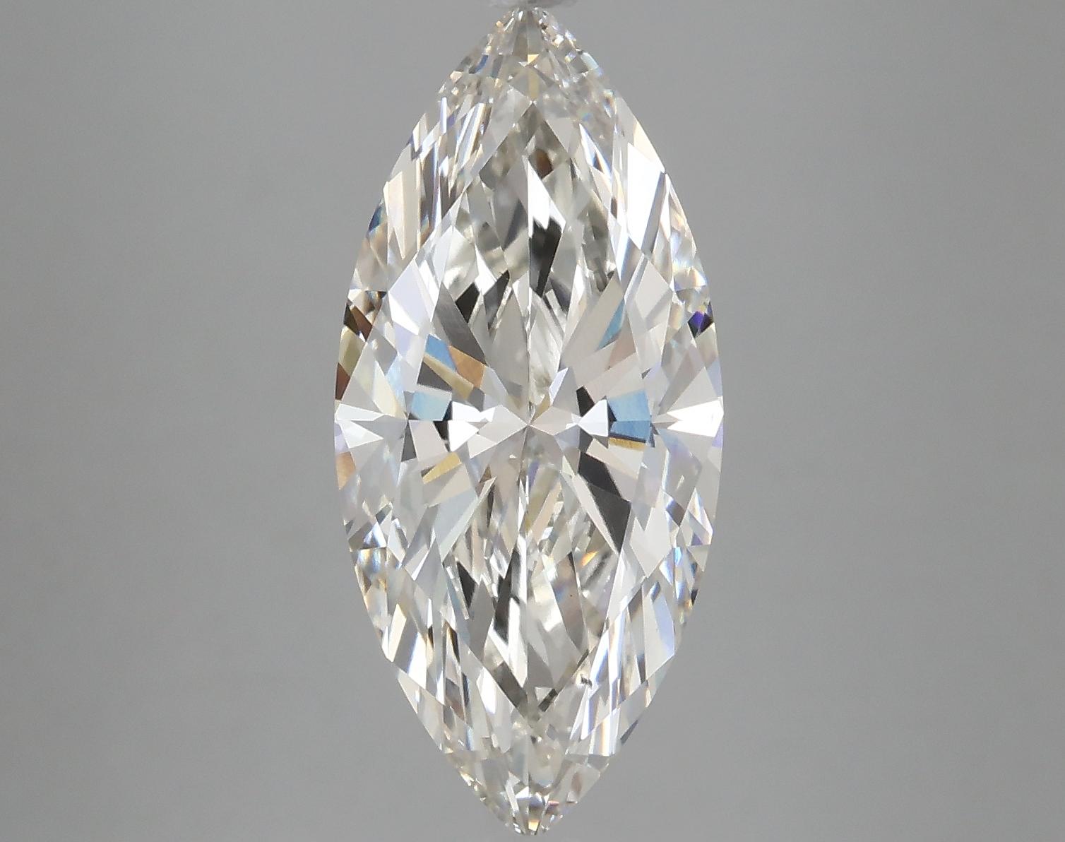 4.02 Carat Marquise Shaped Excellent Cut VS1 IGI Certified Lab Grown Diamond