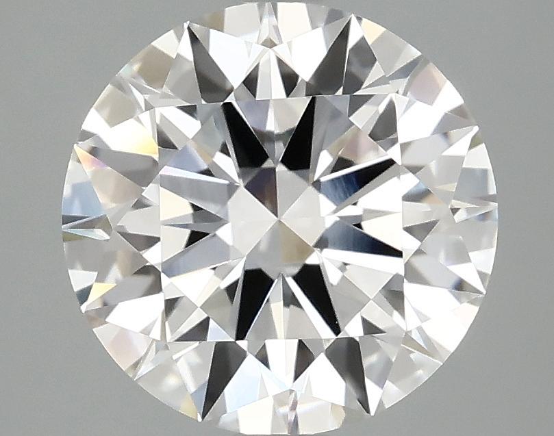 3.09 Carat Round Shaped Ideal Cut VVS2 IGI Certified Lab Grown Diamond