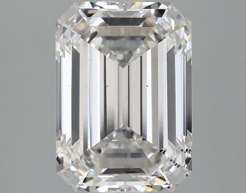 3.1 Carat Emerald Shaped Ideal Cut SI1 IGI Certified Lab Grown Diamond