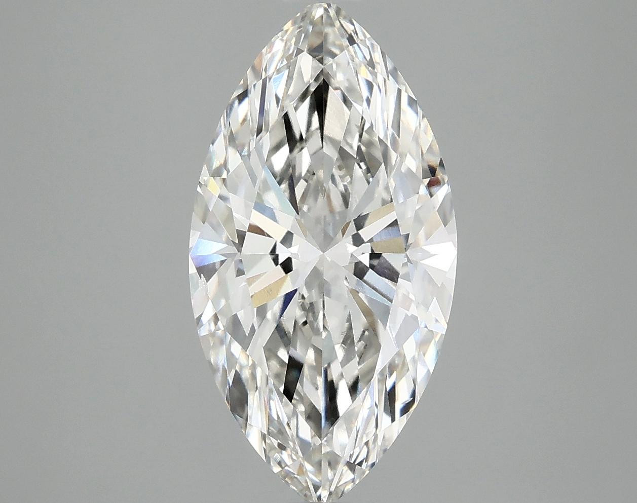 3.24 Carat Marquise Shaped Ideal Cut VS2 IGI Certified Lab Grown Diamond