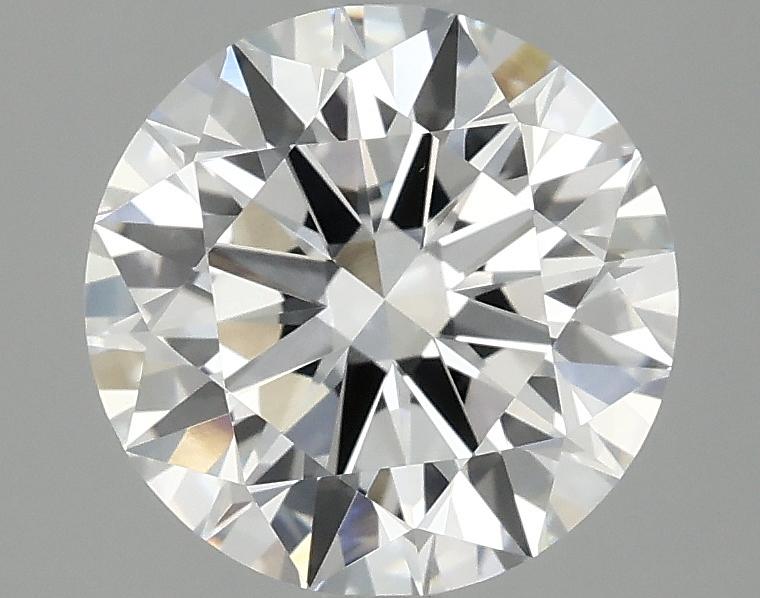 2.55 Carat Round Shaped Excellent Cut VVS2 IGI Certified Lab Grown Diamond