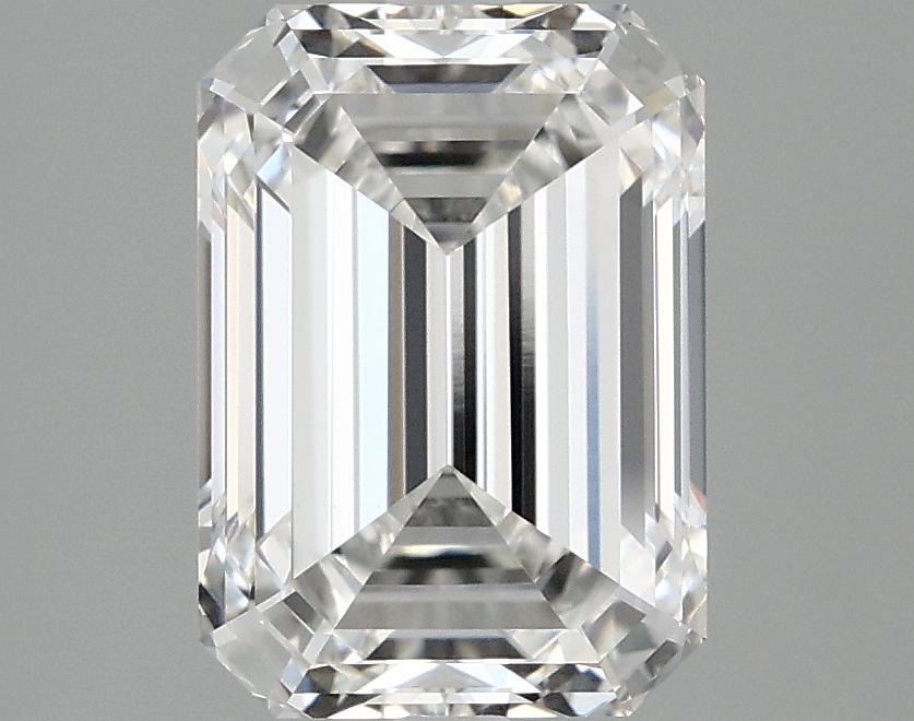 3.08 Carat Emerald Shaped Ideal Cut VVS2 IGI Certified Lab Grown Diamond