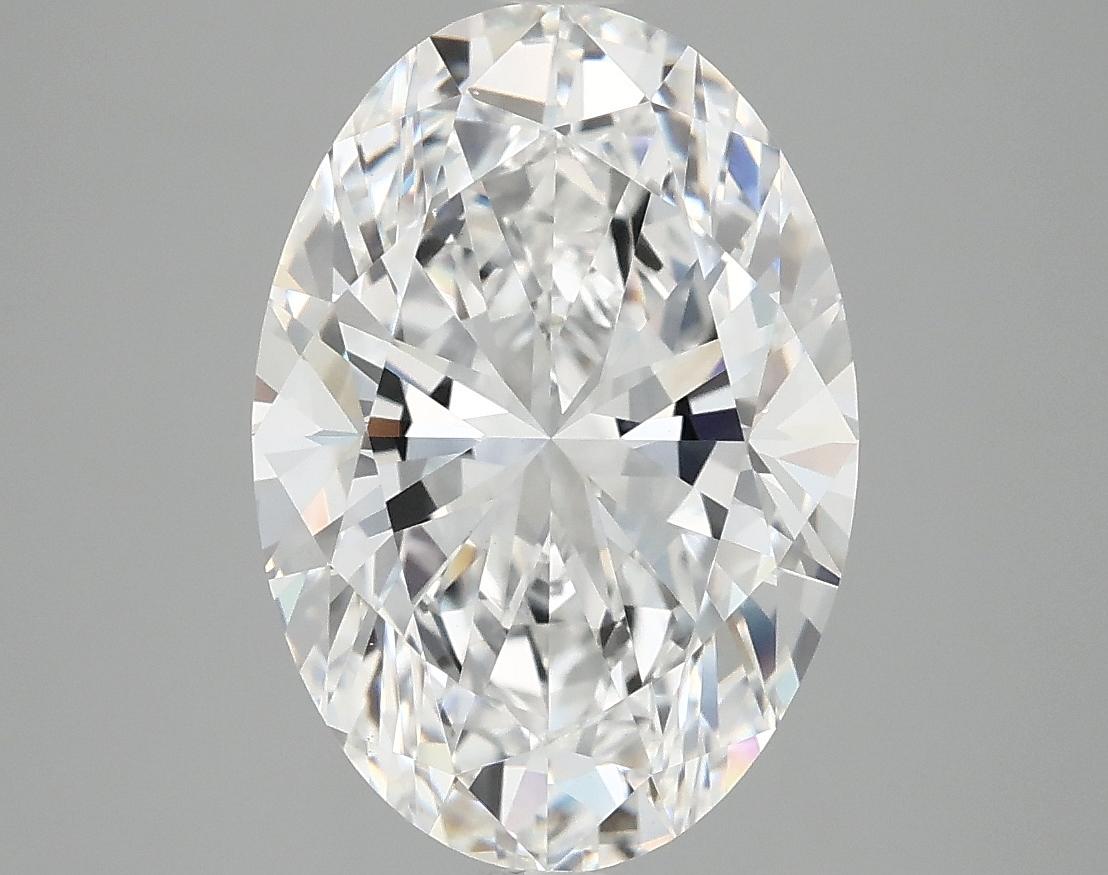4.09 Carat Oval Shaped Ideal Cut VVS2 IGI Certified Lab Grown Diamond