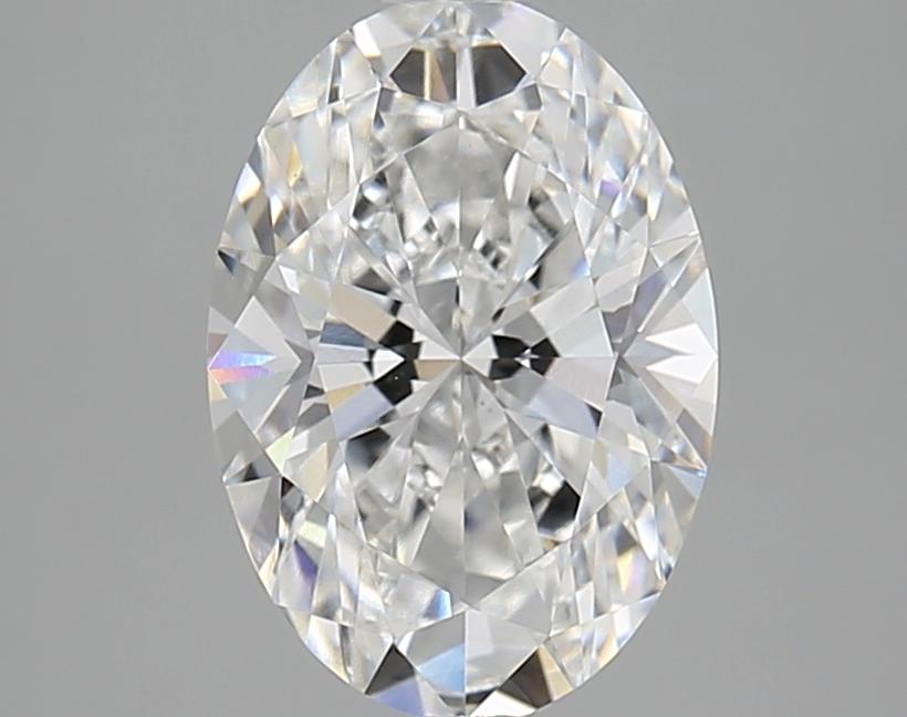 2.1 Carat Oval Shaped Ideal Cut VS1 IGI Certified Lab Grown Diamond