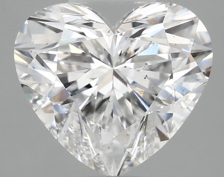 3.08 Carat Heart Shaped Ideal Cut SI1 IGI Certified Lab Grown Diamond